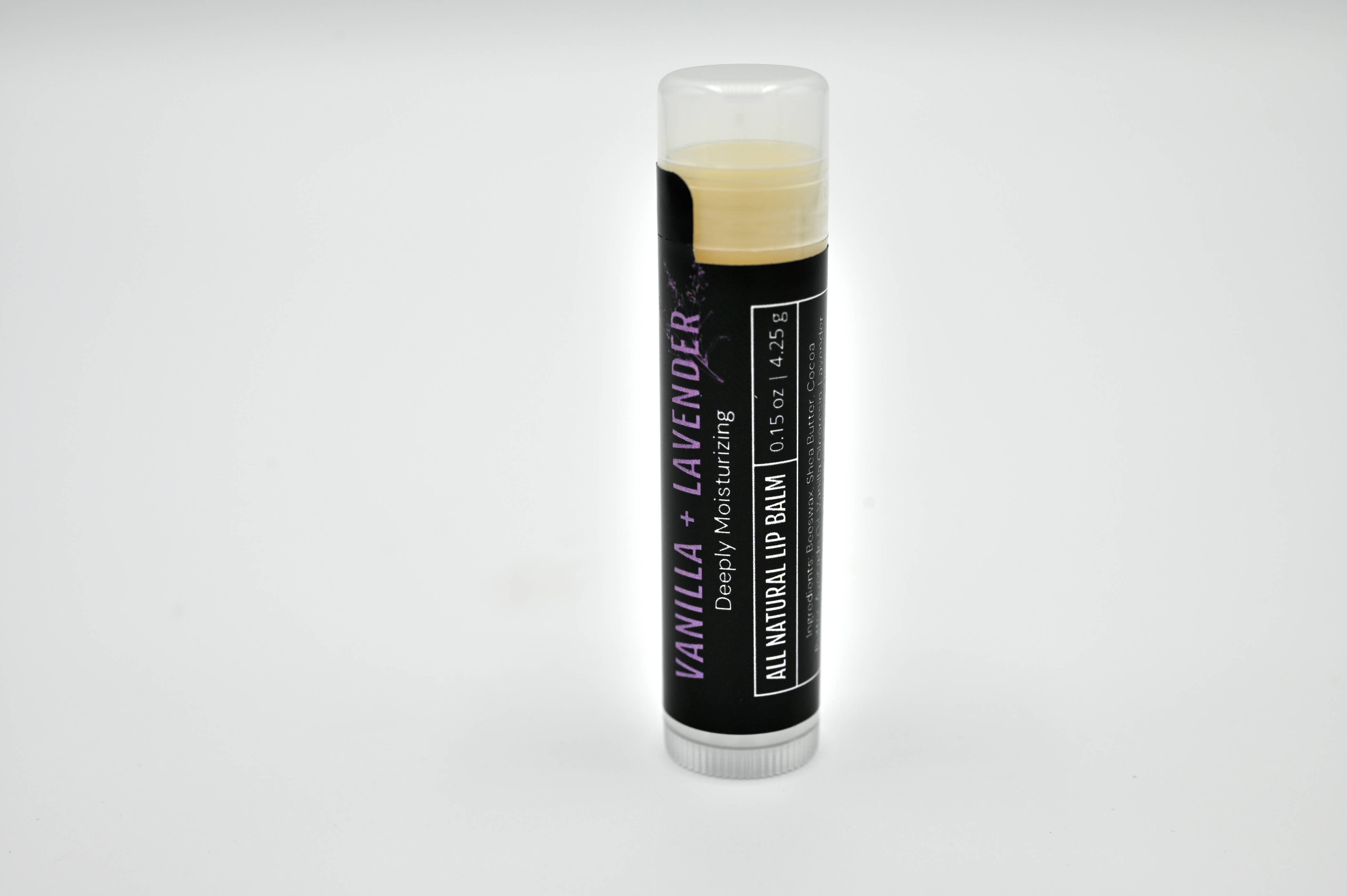 HandCraft Skincare - Wholesale Lip Balm - Vanilla + Lavender Lip Balm6