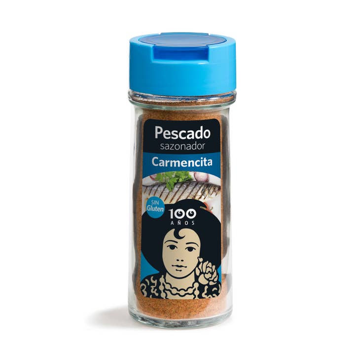 Fisk krydderier 75G glaskrukke for engroshandel hos Carmencita