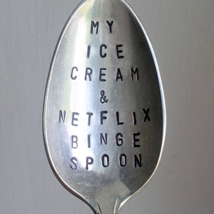 Paka Monk – Großhandel Kochlöffel – My Ice Cream & Netflix Binge Spoon, Eiscreme-Liebhaber1