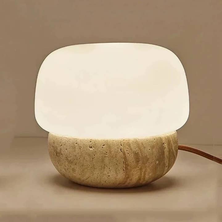 Kiyo Home - Wholesale Accent/Desk Lamp - Stone Mushroom Lamp5