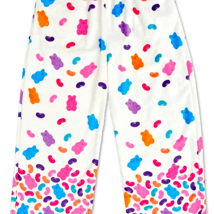 JELLY BEARS PLUSH PANTS (X-SMALL (4-6)) for wholesale by Iscream