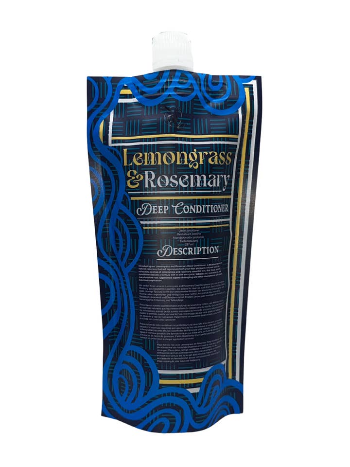 Lemongrass and Rosemary Deep Conditioner 8 oz (Set of 10) for wholesale by Ecoslay