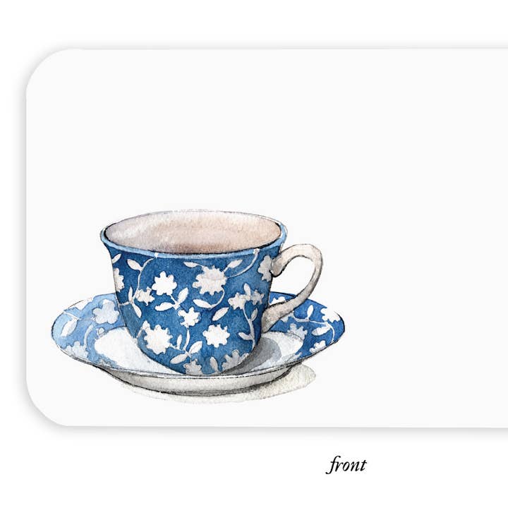Spot of Tea Little Notes® for wholesale by E. Frances Paper
