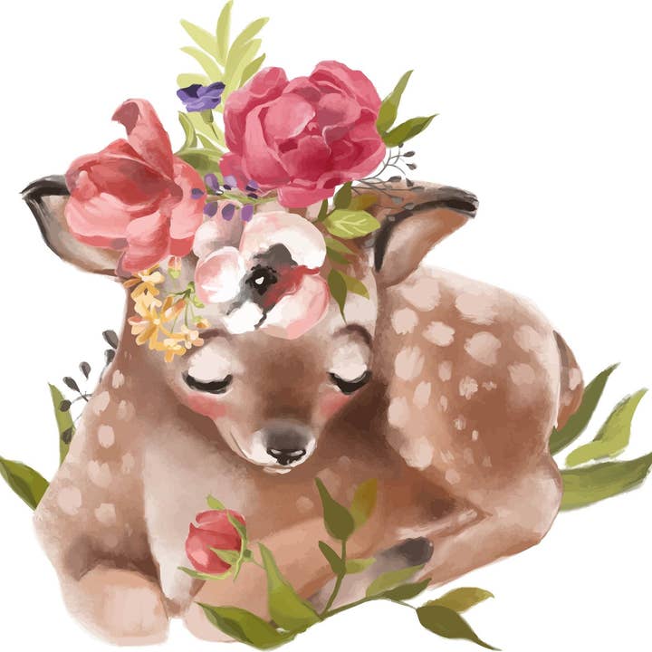 WANDKIND - Wholesale Wall Decor - Kids & Baby - Rehlein wall sticker V2602