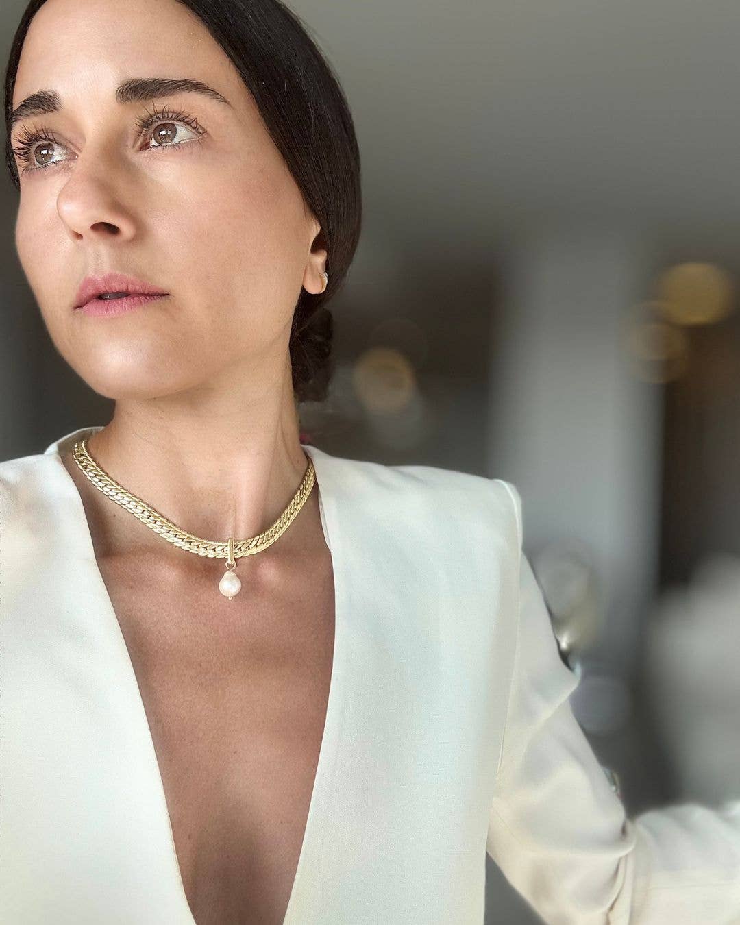 WILYMI Jewelry Co - Wholesale Pendant/Charm Necklace - 12mm Baroque Pearl Necklace | 18k Gold Filled5