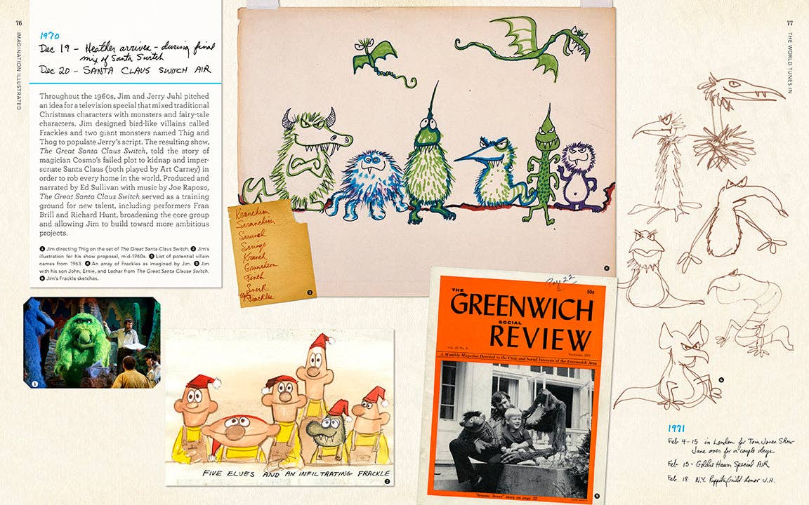 Insight Editions - #1 Pop Culture Publisher - Wholesale Biography & Memoir Book - Jim Henson's Imagination Illustrated5