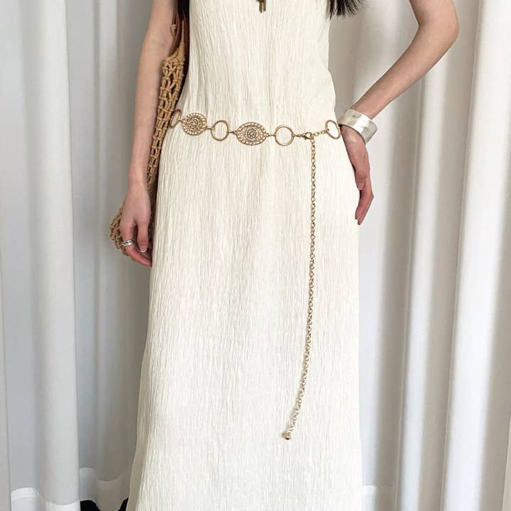 Funkyrel® Atzbranding Limited - Wholesale Belt - Women's - Beco - Boho Metal Links Waist Chain Belt1