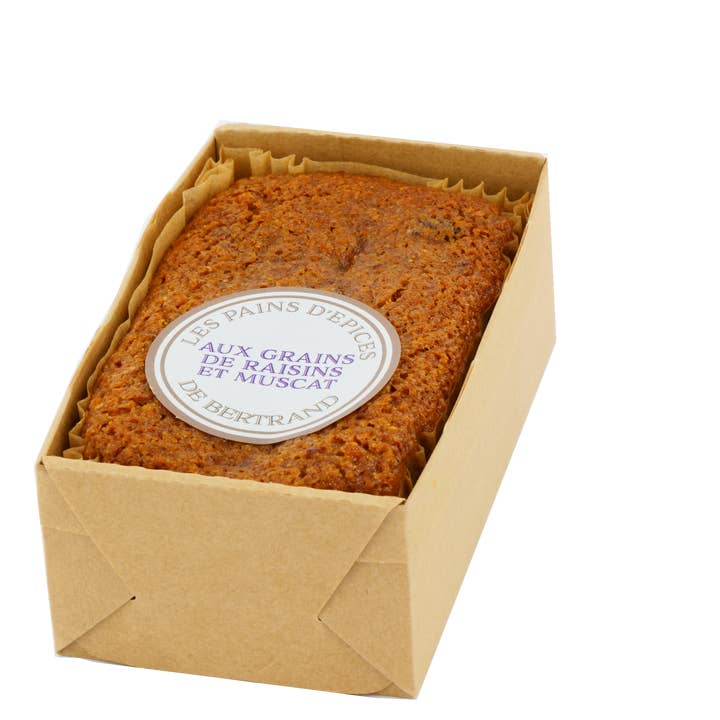LES PAINS D'EPICES DE BERTRAND - Wholesale Bread Mix - Gingerbread with grape grain and muscat1