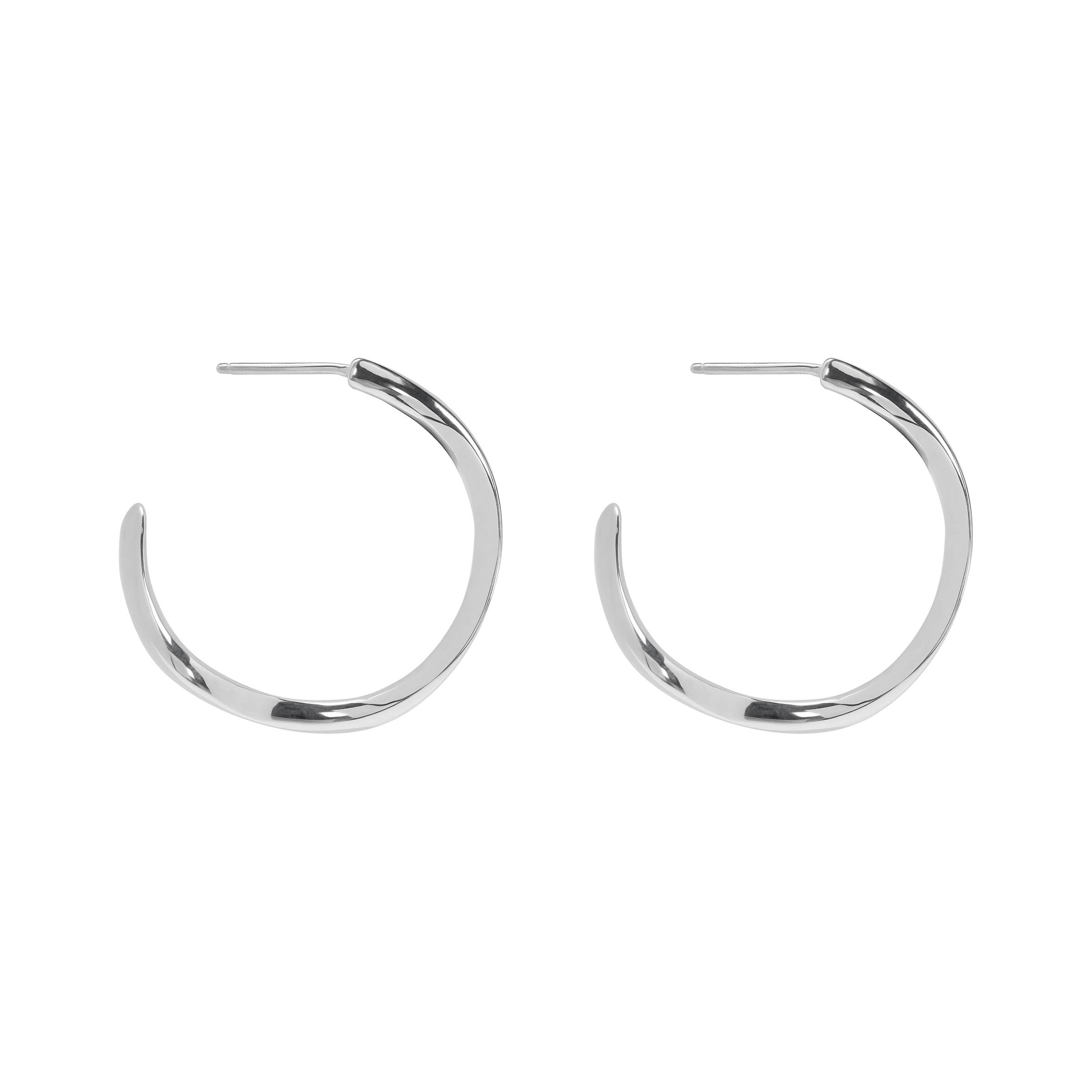 Love Lori Michelle Jewelry - Wholesale Hoop Earrings - Ribbon Wave Hoop Earrings8