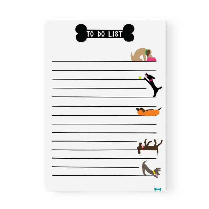 Bloc-notes Doggie To Do pour la vente par R. Nichols Stationery & Gifts