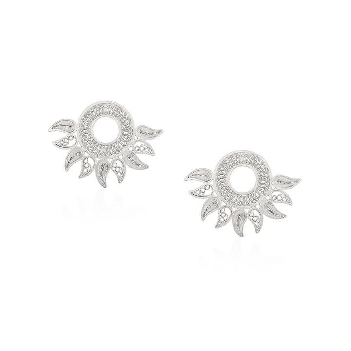SUNFLOWER EARRINGS for wholesale by OH VOILA JEWELRY