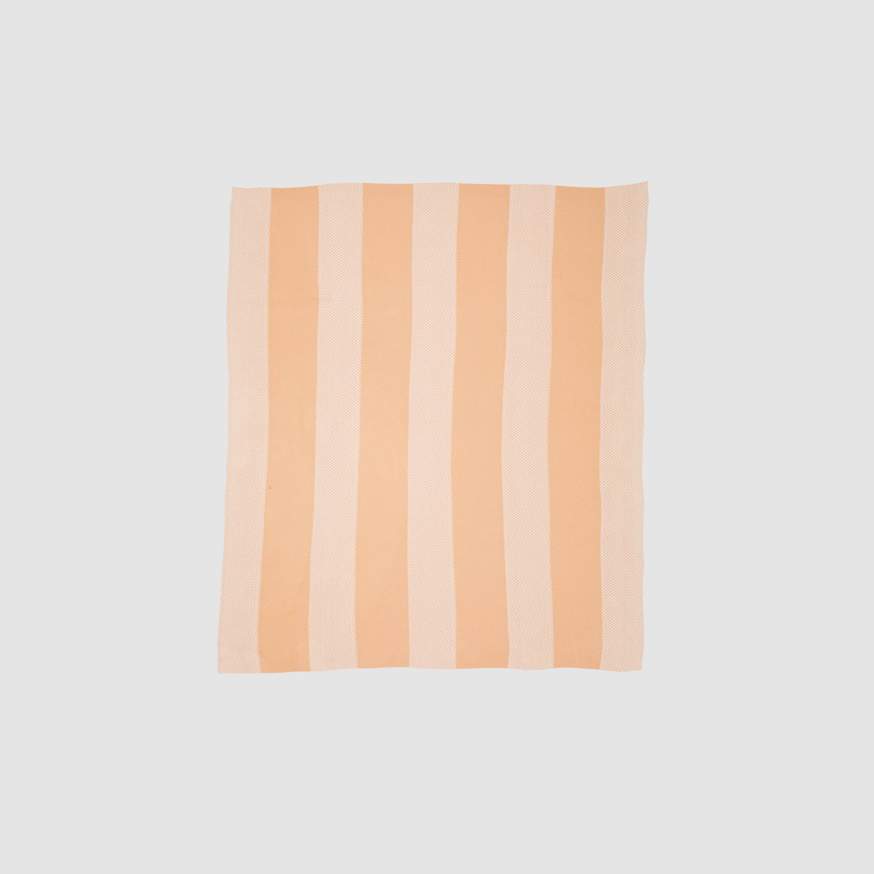 In2Green - Wholesale Throw Blanket - Indoor | Outdoor Sustainable Knit Throw Blanket - Poly Herringbone Stripe5