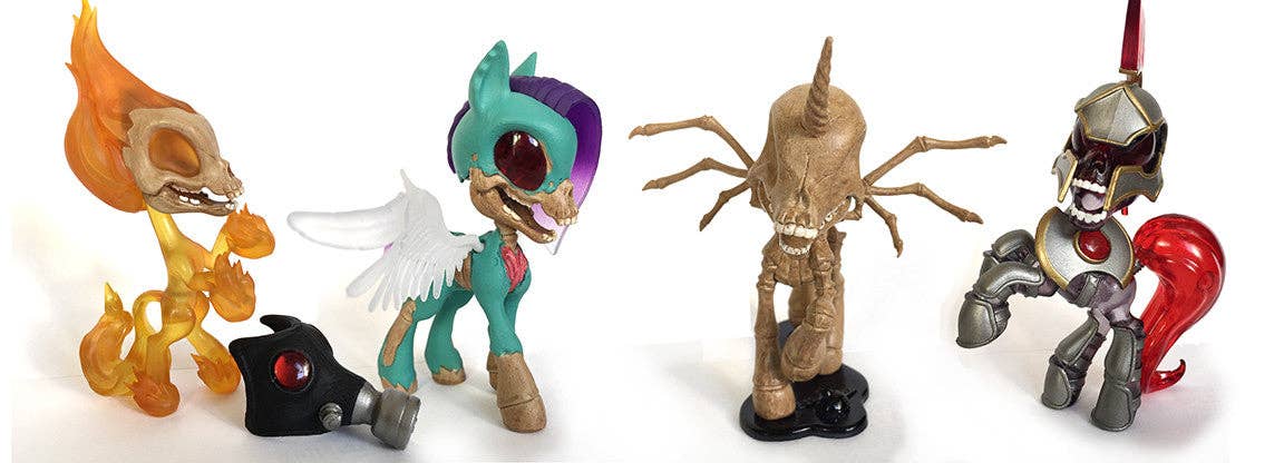 Bigshot Toyworks - Wholesale Figurine Toy - Kids - Four Horsies of the Pocalypse POCALYPSE NOW Gift Pack 4-piece set3