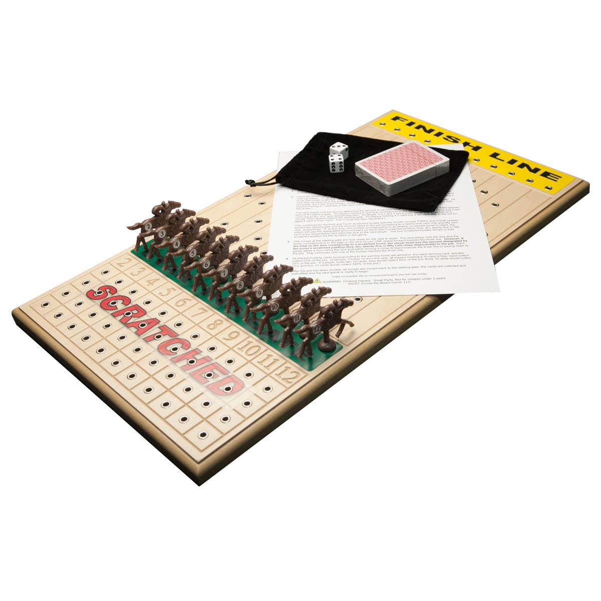 Across the Board - Wholesale Bordspel - Horseracing Gametop Maple2