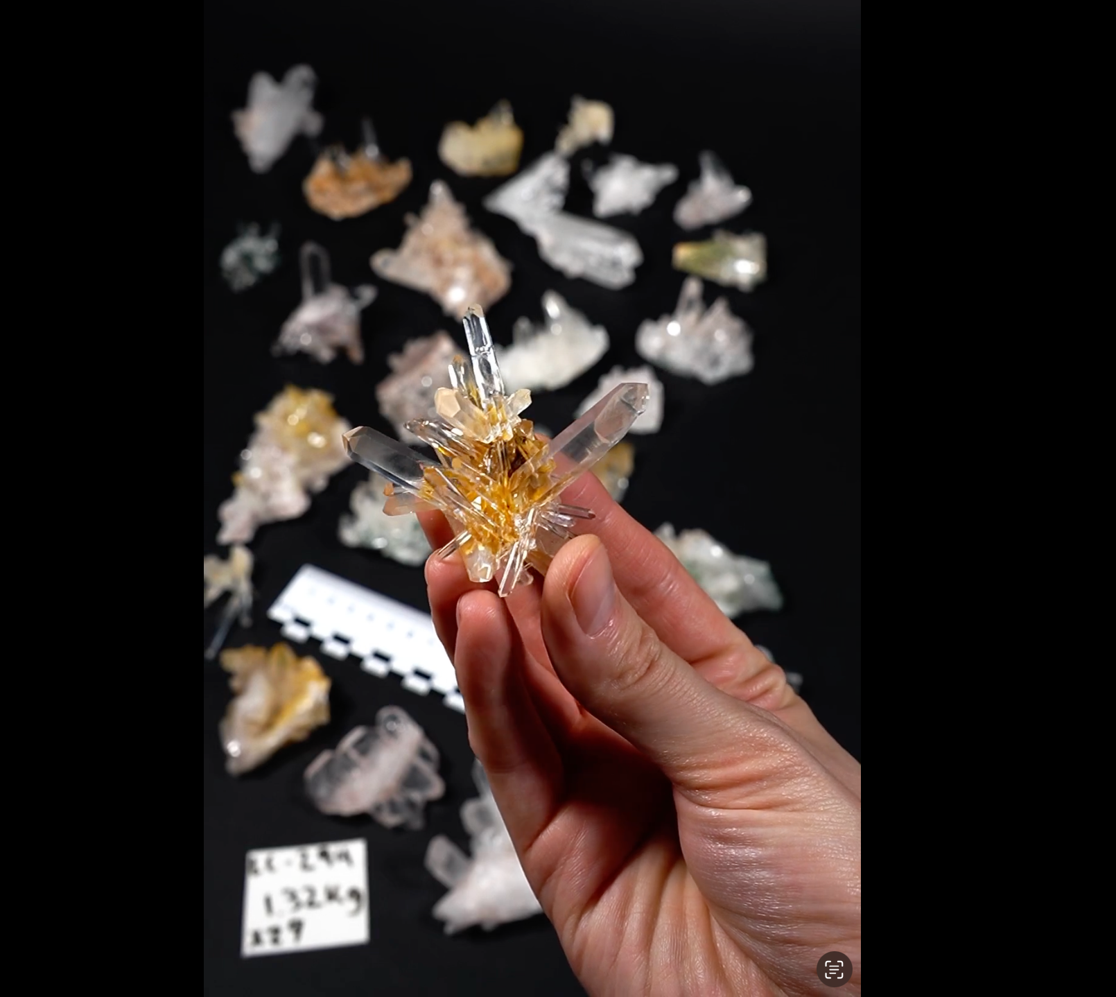 Lemurian Quartz - Wholesale Spirituele steen/kristal - Regenboog Lemurische Kwartsclusters Gemengde variëteit partij LC-2940