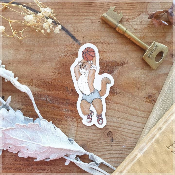 Erlenmeyer Art - Wholesale Sticker - Cougar Baller - Vinyl Sticker1