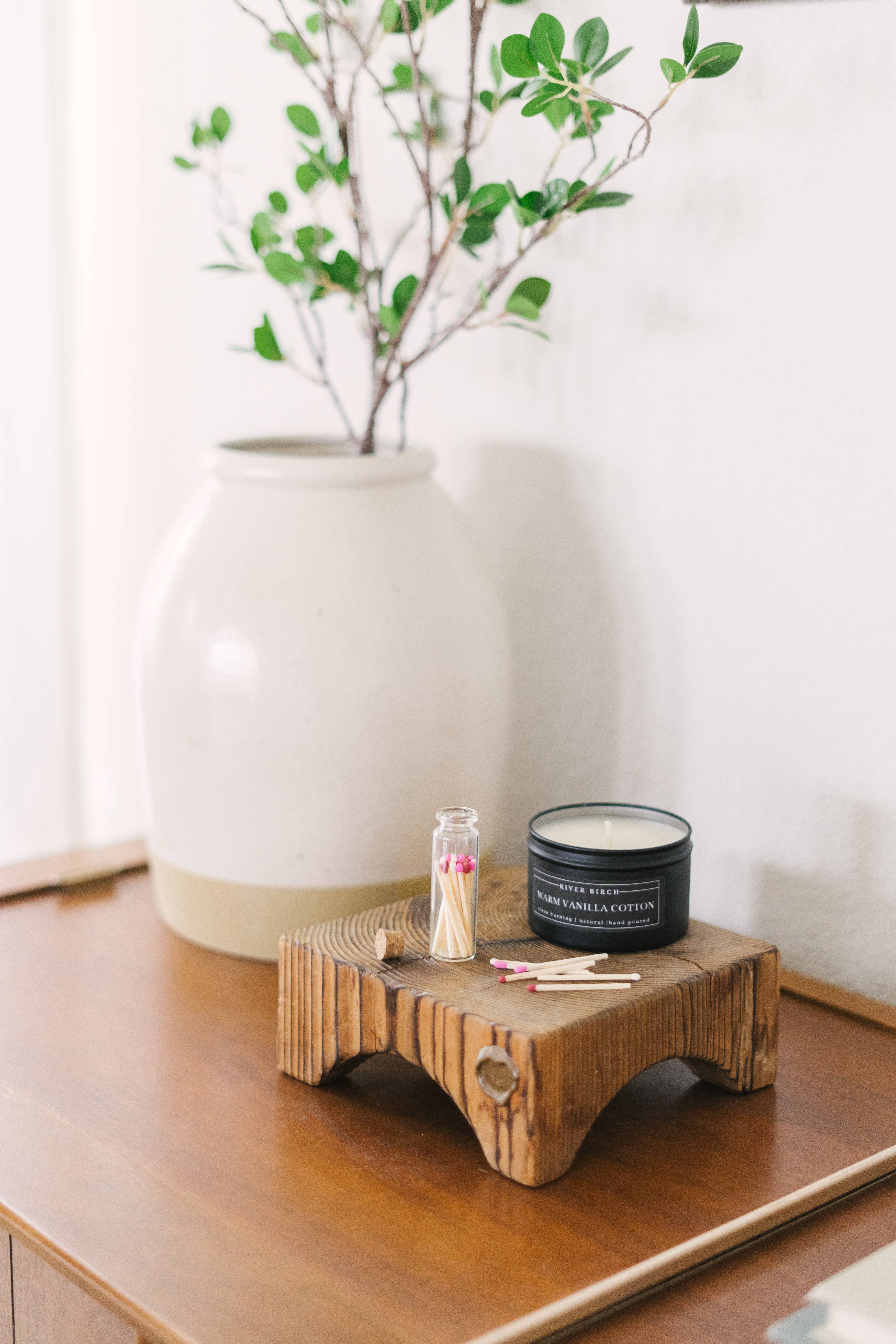 River Birch Candles - Wholesale Matches - 2in Valentines Decorative Matches In Jar with striker5