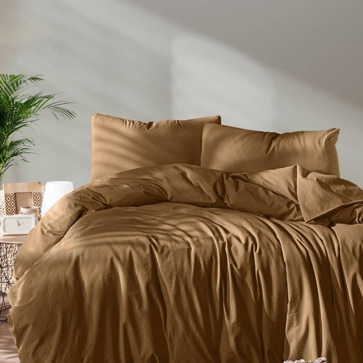 Vivamaison - Venta al por mayor Fundas nórdicas - Funda nórdica de algodón y lino colorida y natural17