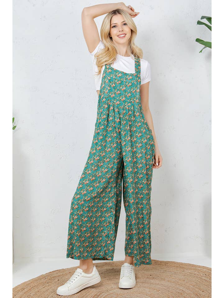 LA Soul - Wholesale Overalls - Women's - FLORAL OVERALL2