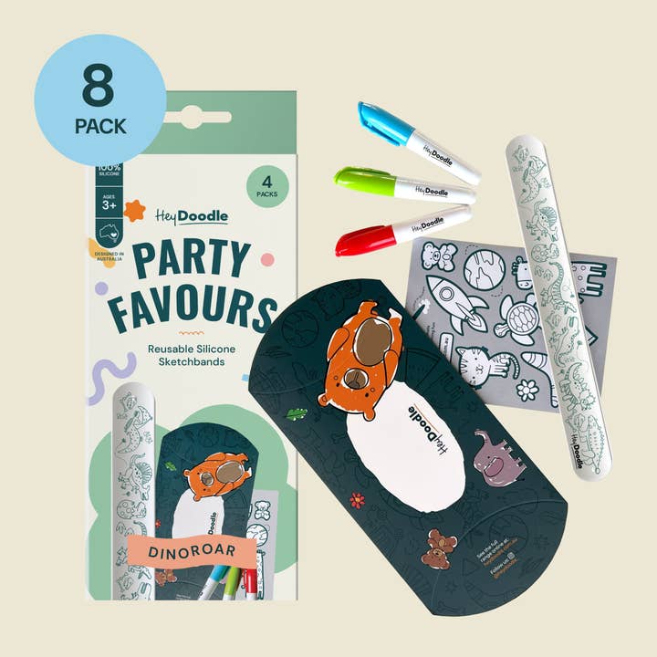 Sketchband Party Favours (8 pack) for wholesale by HeyDoodle AUS