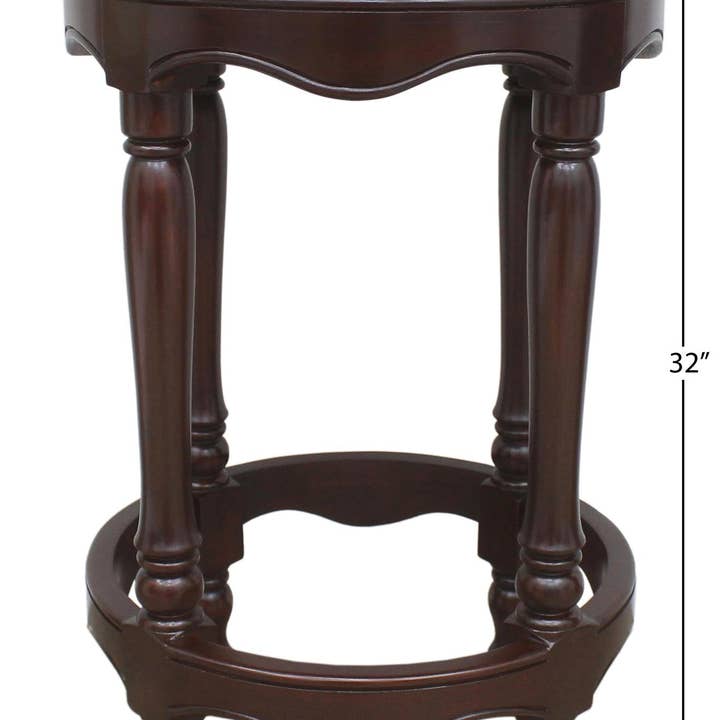 Shabby Chic Kilim Wood Bar Stool Jeffrey 18"x18"x32" for wholesale by Arshs Fine Rugs