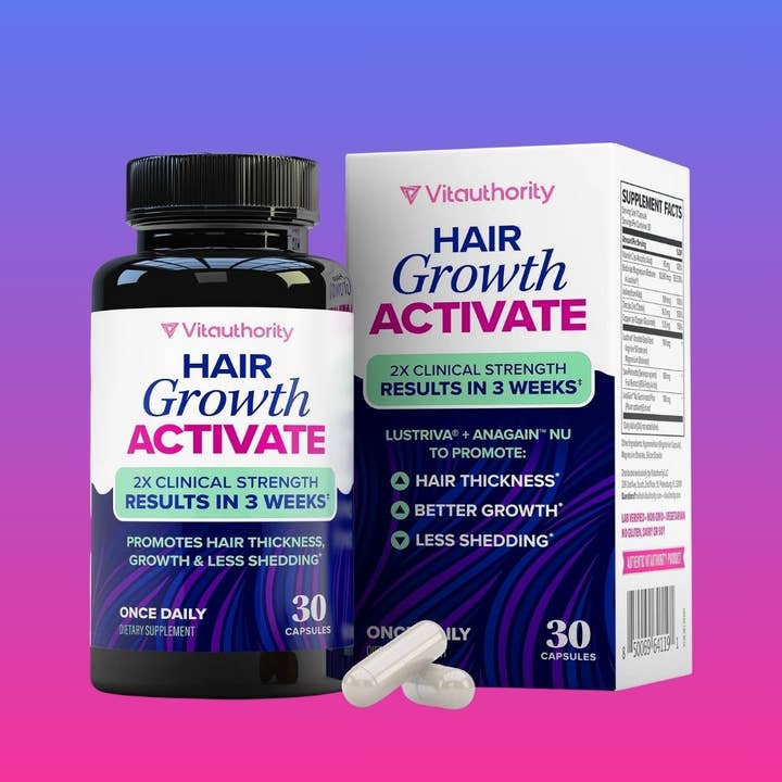 Hair Growth Activate – Biotin Hair, Skin & Nail Support 30ct for wholesale by Vitauthority
