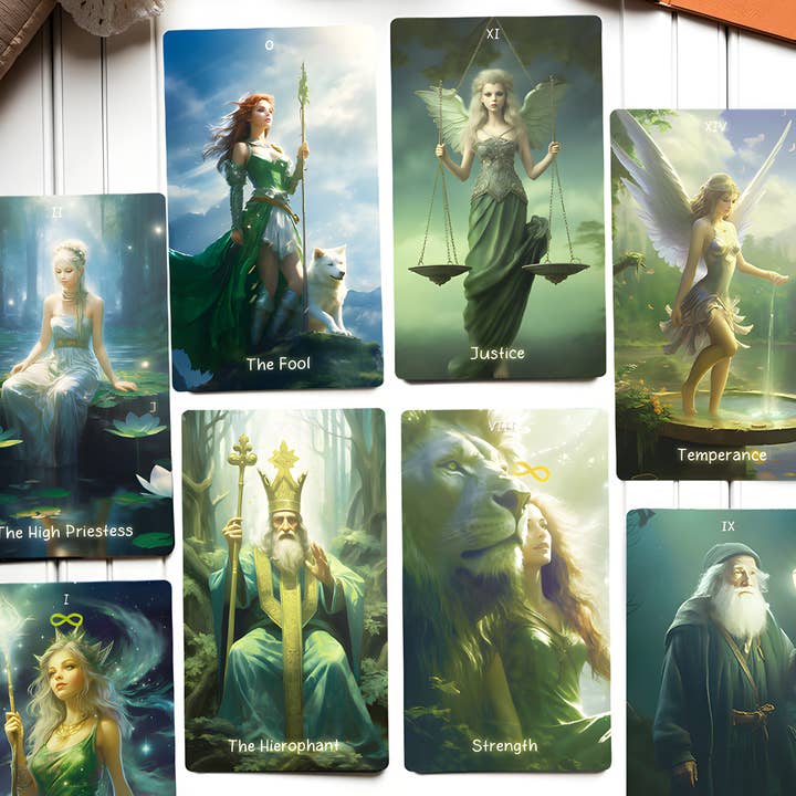 Vermilion Collection – wholesale Tarot cards – Forest Spirit Tarot6