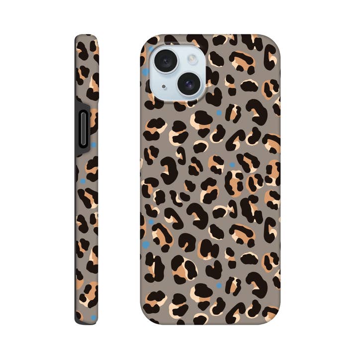 Apple - Coque de téléphone robuste - Léopard d'acier pour la vente par Hounds of Eden