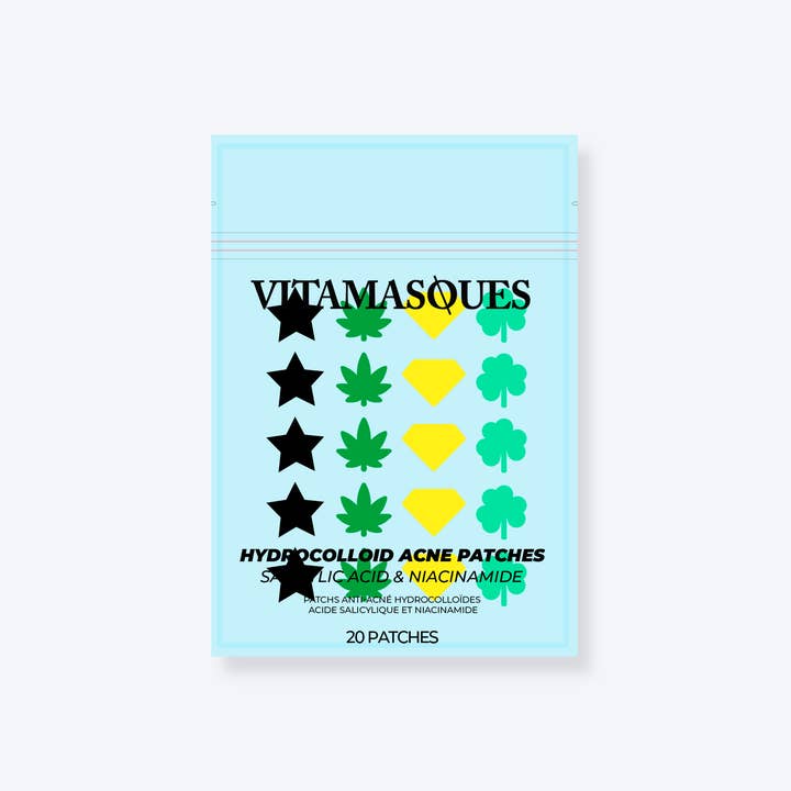Vitamasques US - Wholesale Acne/Hydrocolloid Patch - Hydrocolloid Acne Patches Salicylic & Niacinamide2