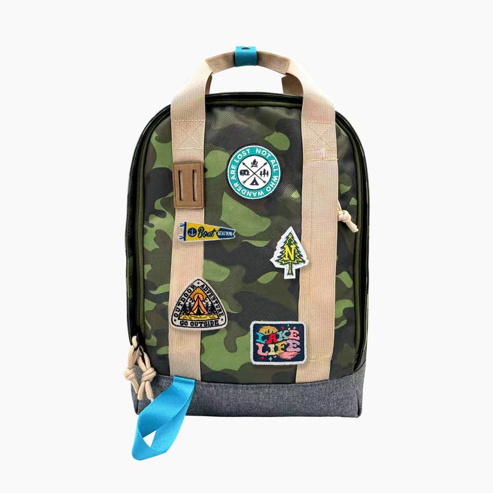 Wander Patch Backpack for wholesale by Northern Icons Creations INC