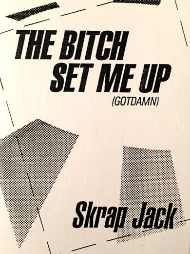 SKRAP JACK La garce m'a piégé Cassette musicale scellée pour la vente par Real Retro
