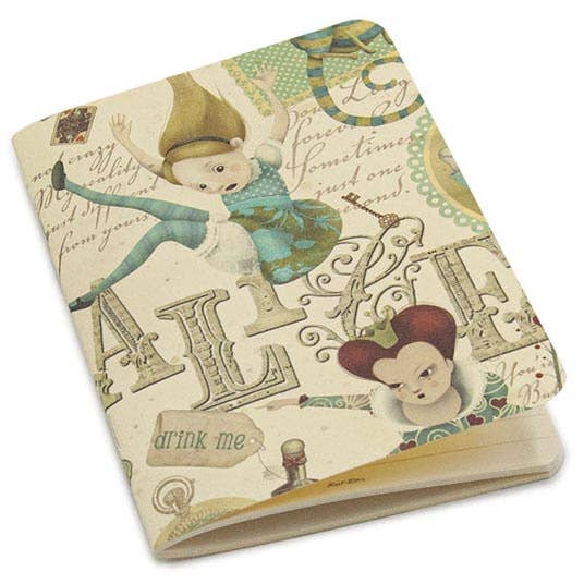 Carnet à rayures A6 « Alice » pour la vente par Kartos