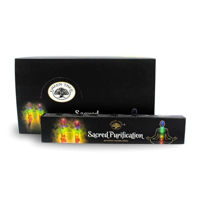 Green Tree - Vendita all'ingrosso Incensi - Incenso Naturale Sacro Purificante Green Tree, Bastoncini Artigianali1