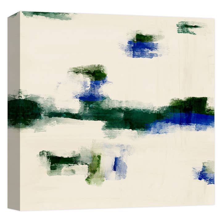 Green Mist Ii 22'' x 22'' Canvas Wall Art for wholesale by PTM Images