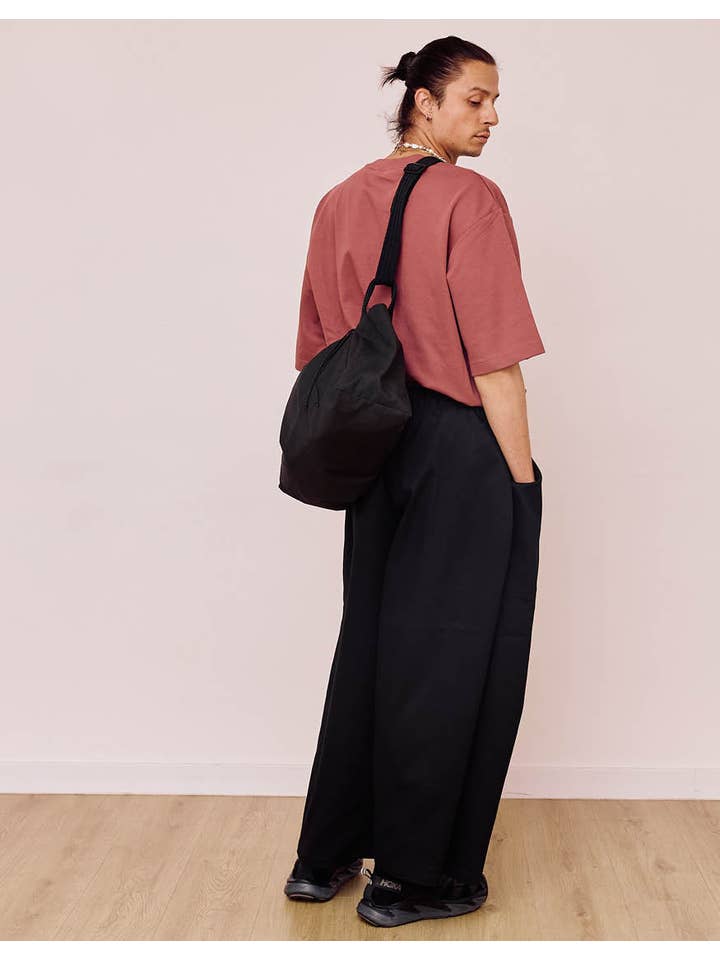 Cèucle - Wholesale Pants - Unisex - WIDE PANTS CHAPTER 3 _ BLACK6