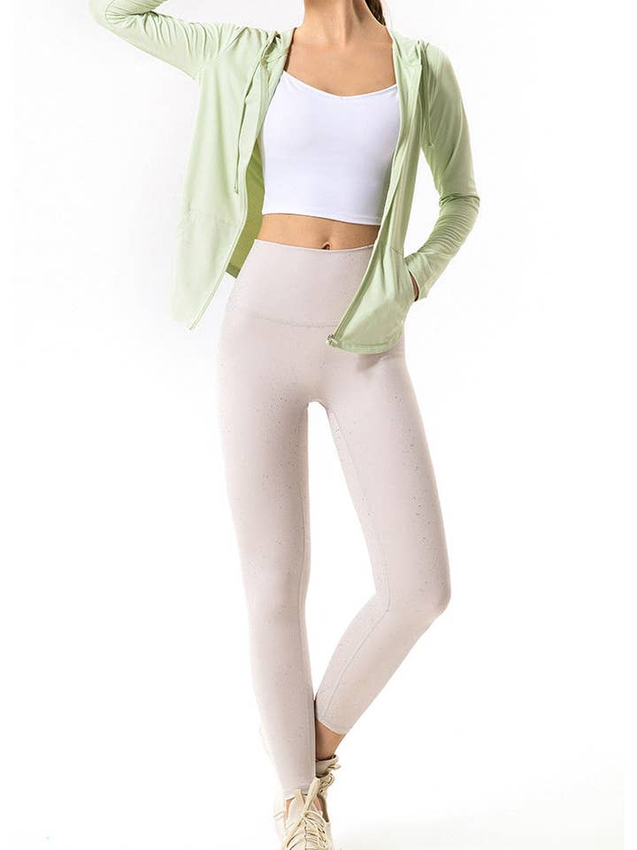 Active by Anna-Kaci – wholesale Athletic jacket – Women′s – Breathable Active Drawstring Zip-Up Hoodie Jacket5