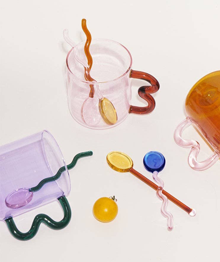 Filtrum Home - Wholesale Table Spoon (Cutlery) - Retro Glass Spoon Set9