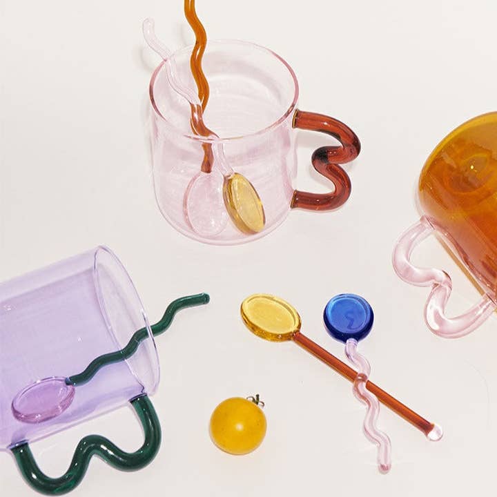 Filtrum Home - Wholesale Table Spoon (Cutlery) - Retro Glass Spoon Set9