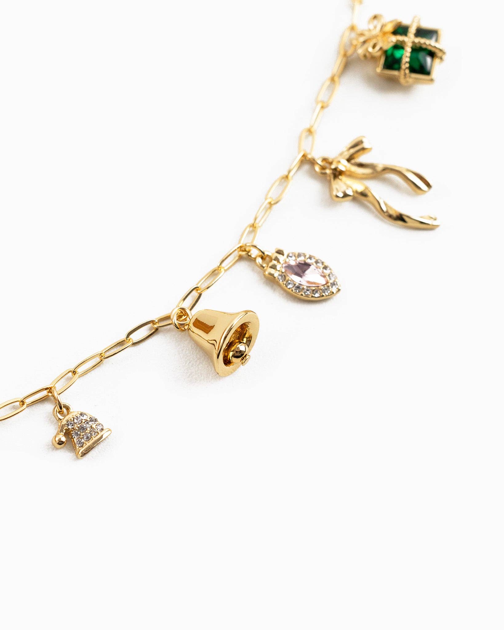 Sessori – wholesale Hänge-/berlockhalsband – Gnistrande Jul 7 Berlock Halsband3