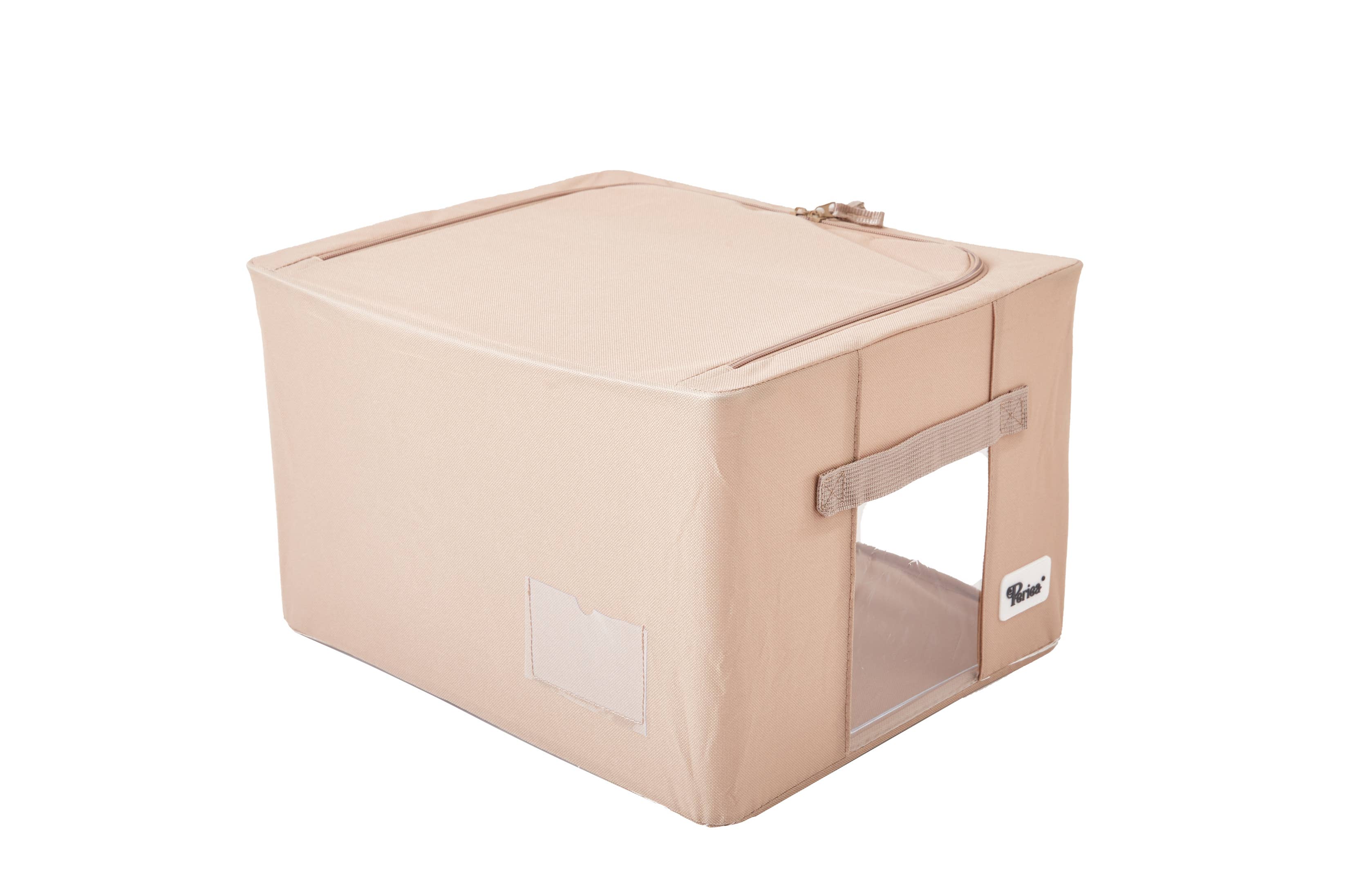 Periea - Vente Bacs de rangement - Periea Beau – Bac de rangement pliable avec structure métallique9