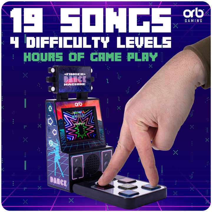 Thumbs Up! - Wholesale Electronic Toy - Kids & Baby - Orb - Mini Finger Dance Arcade Machine1