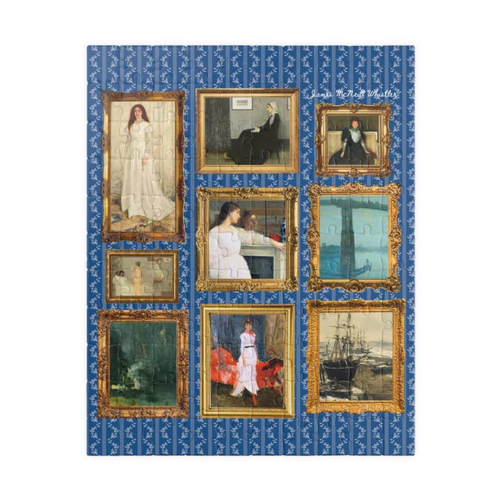 James McNeill Whistler American Art History Puzzle for wholesale by Opal and June