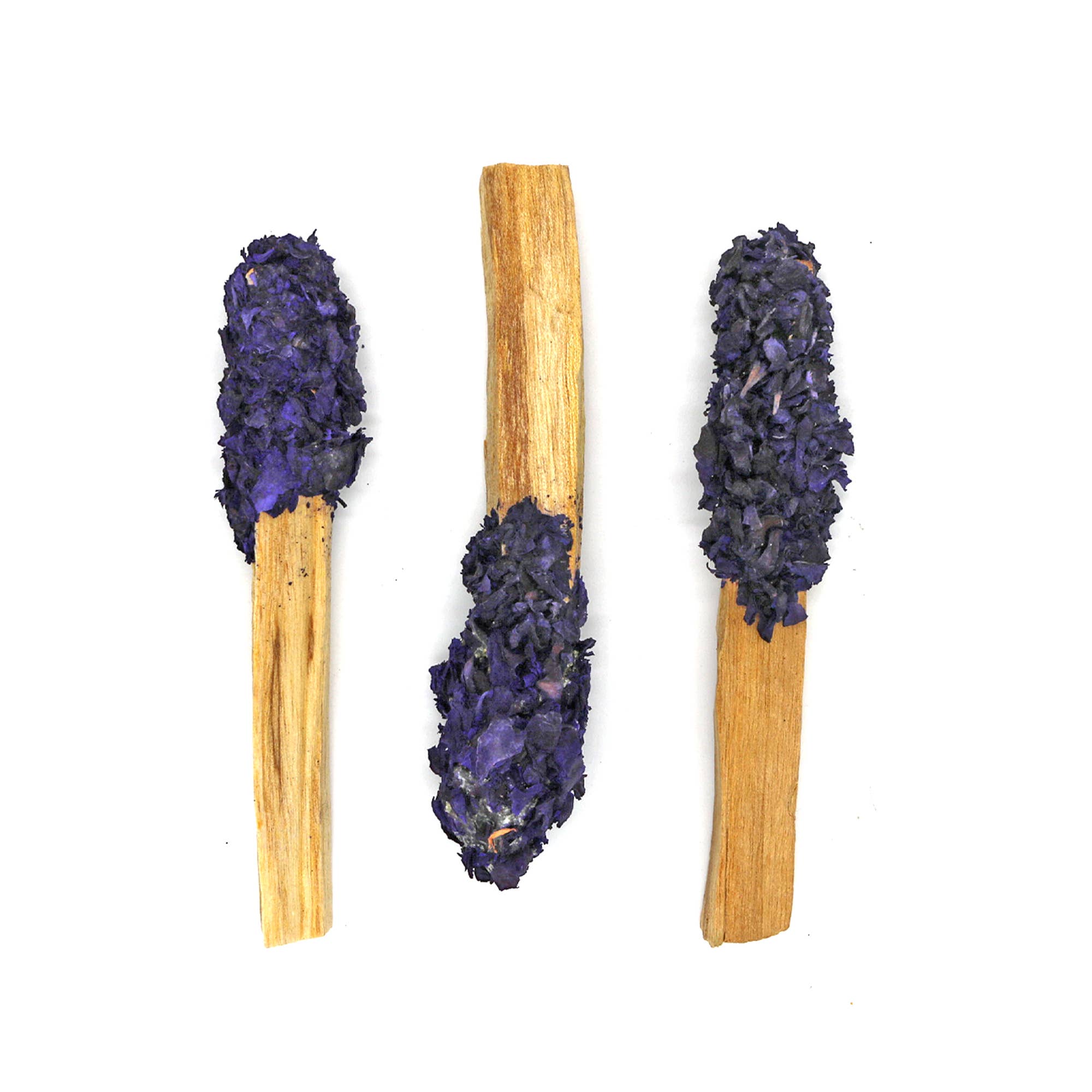 Designs by Deekay Inc. - Wholesale Incense - Dipped Amethyst Bloom Palo Santo Pops