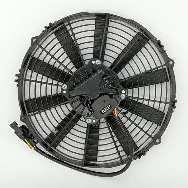 SRP 12" Performance Series Brushless Puller Fan for wholesale by Steele Racing Products