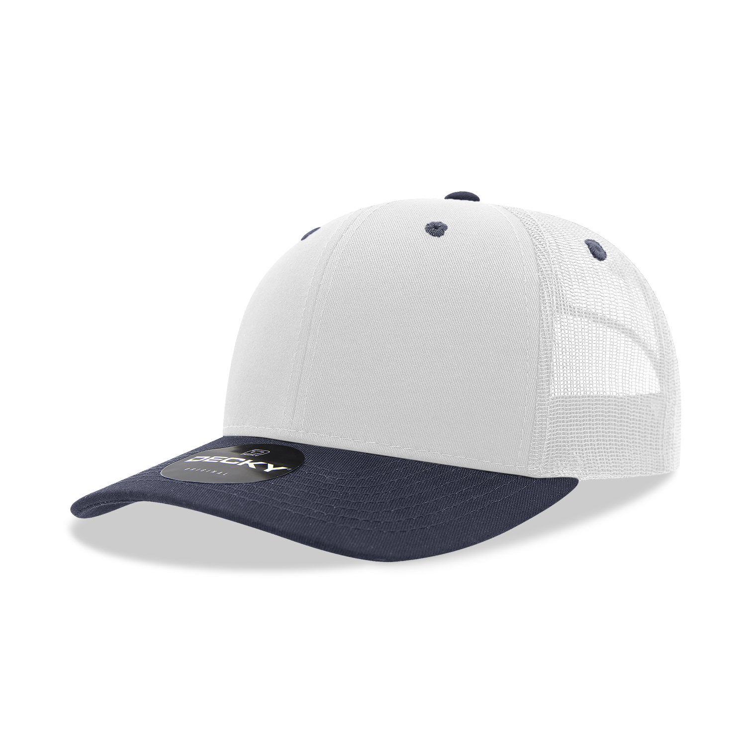 The Park Wholesale - Vente Casquette de camionneur – unisexe - Casquette Trucker classique Decky 6021, 6 panneaux, style mid pro50