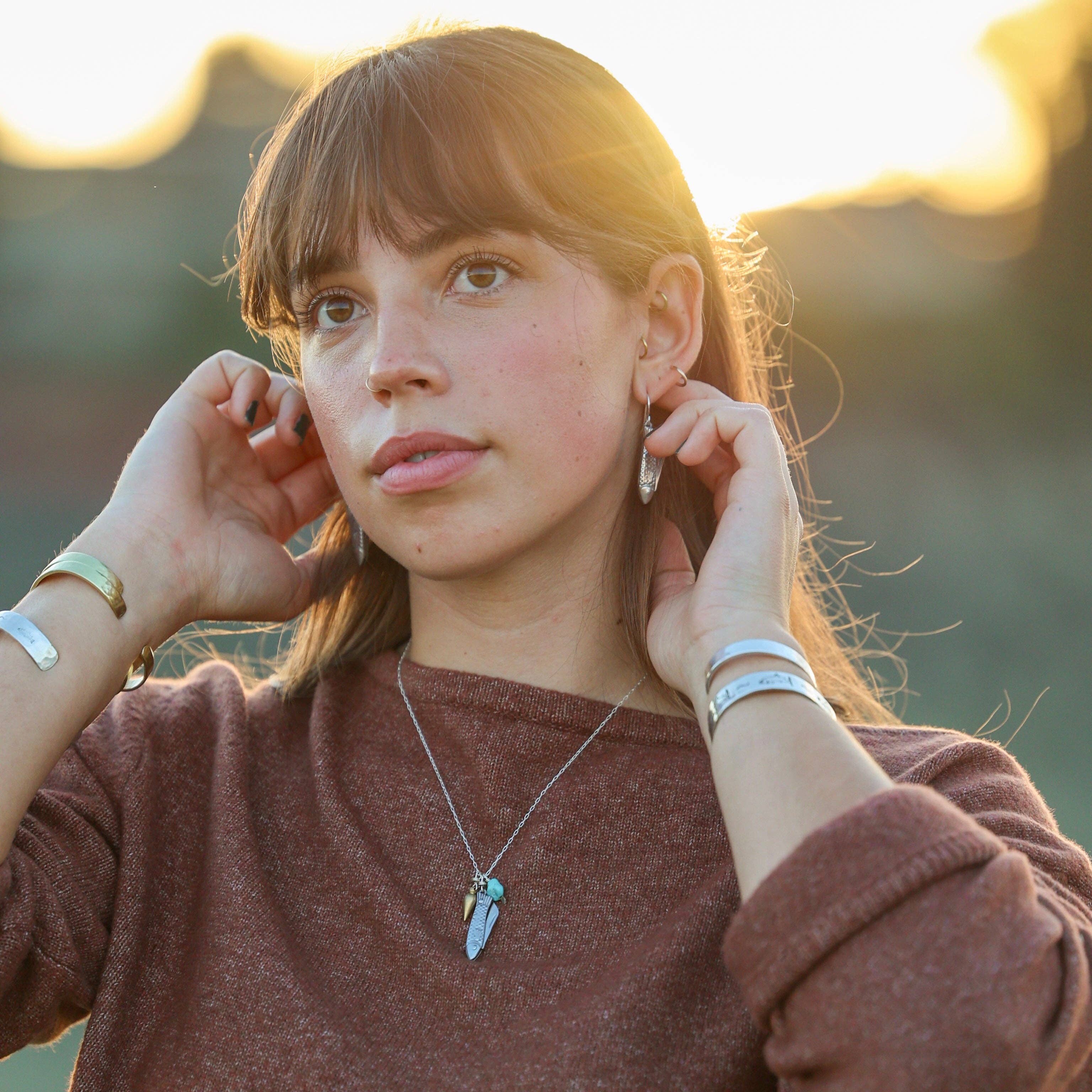 Fluff Hardware – Colar pingente/pendente por atacado – O Colar Feeesh Billie8