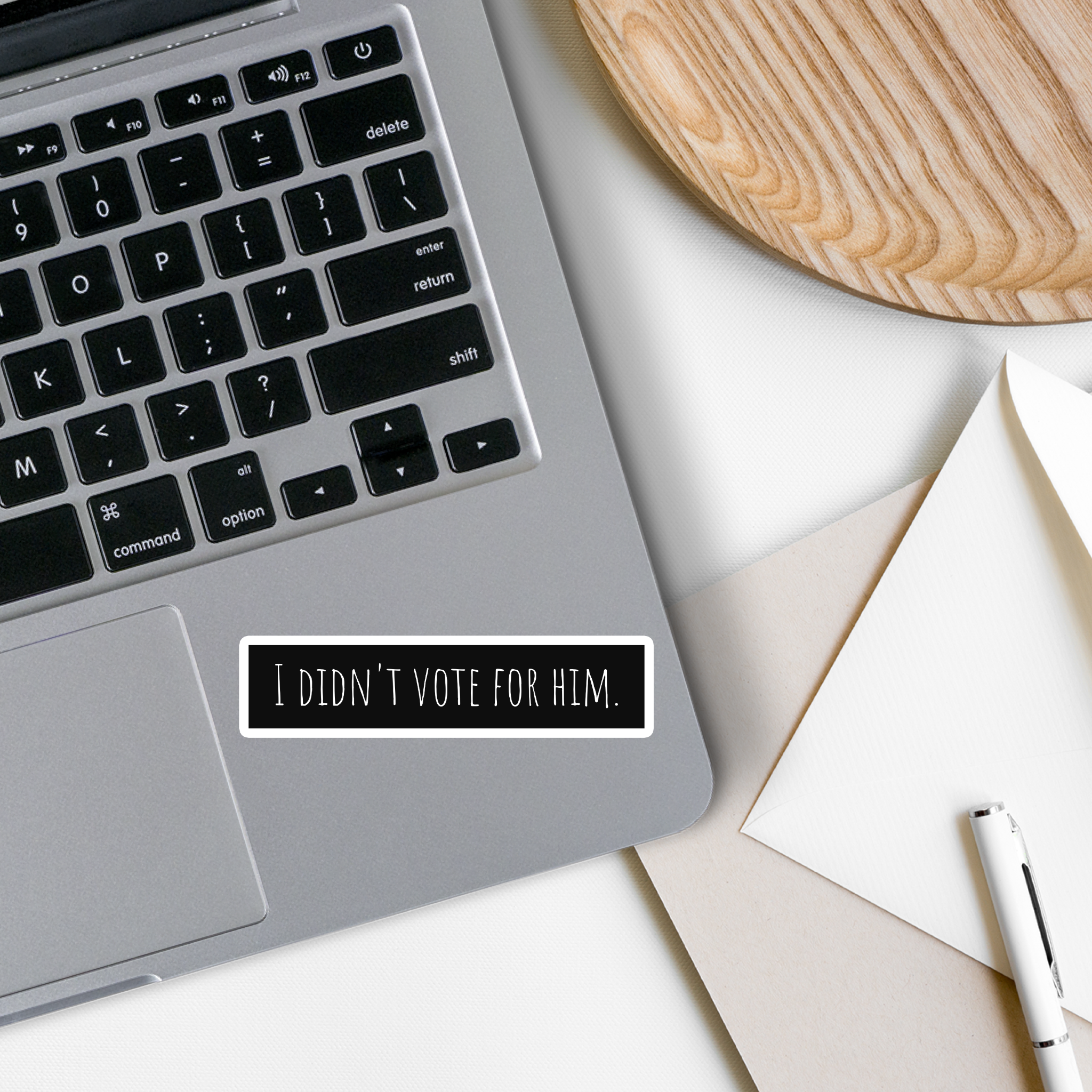 SlapPolitics Stickers - Wholesale Sticker - I Didn't Vote for Him | Politics | Waterproof Sticker | 3.5"2