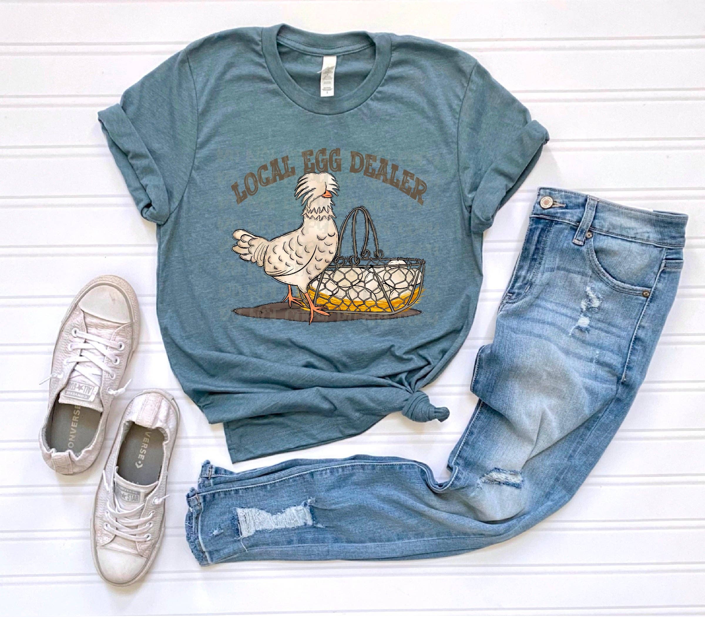 K and M Designs - Wholesale Sublimation Transfer - Local Egg Dealer DTF Transfer0