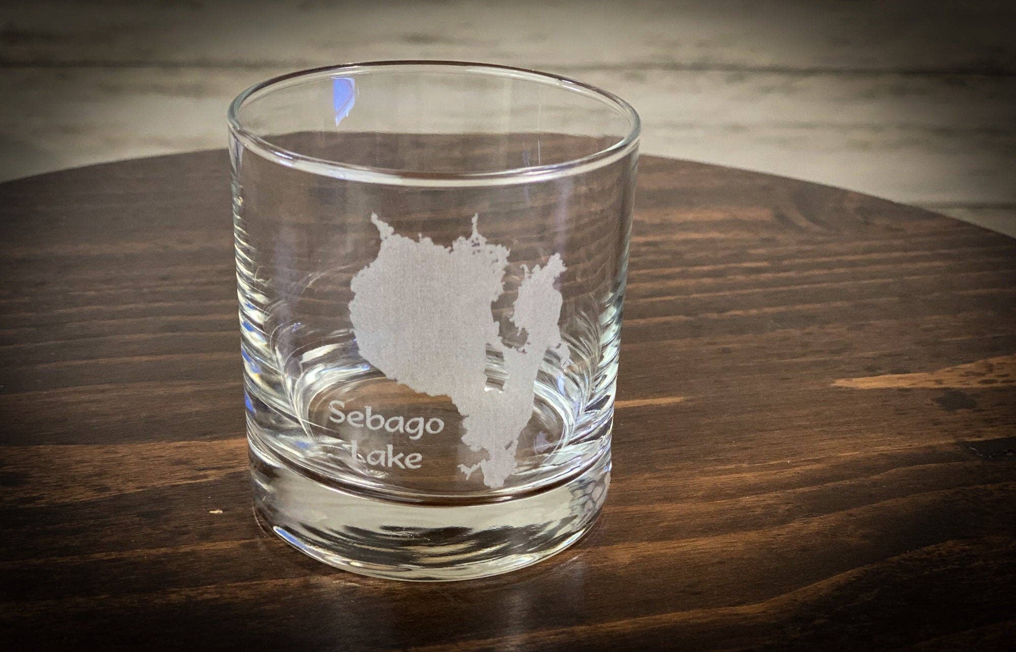 Adirondack Etching LLC - Wholesale Cocktail/Liquor Glass - Make My Lake 10.5 oz Rocks Glass5