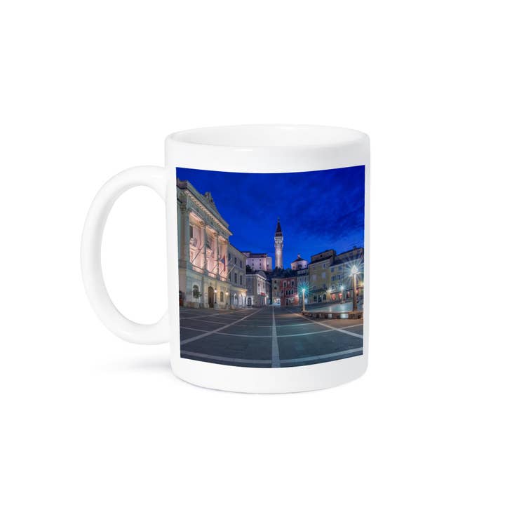 3dRose - Wholesale Coffee Mug - 3dRose, Slovenia, Piran, Tartini Square at Dawn, Mug8